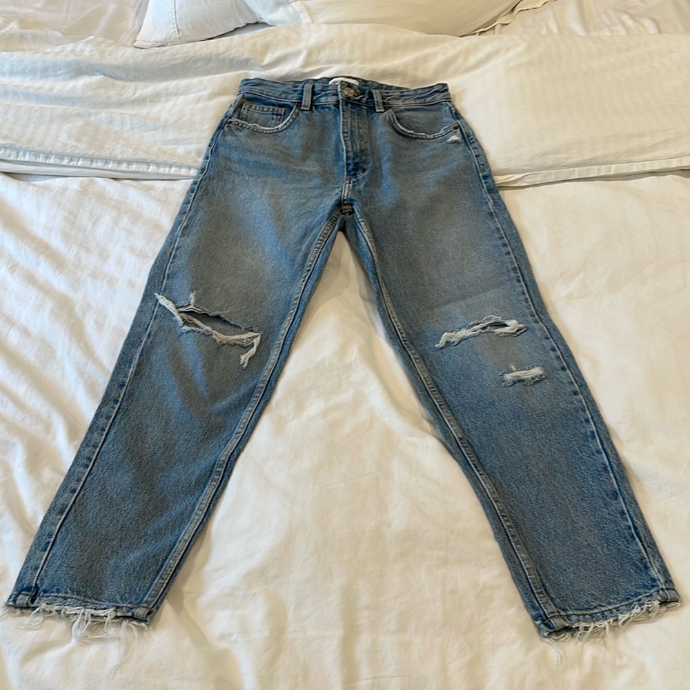 Zara light weight denim
